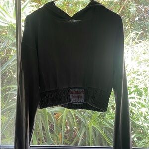 Badwood- boxer cropped hoodie